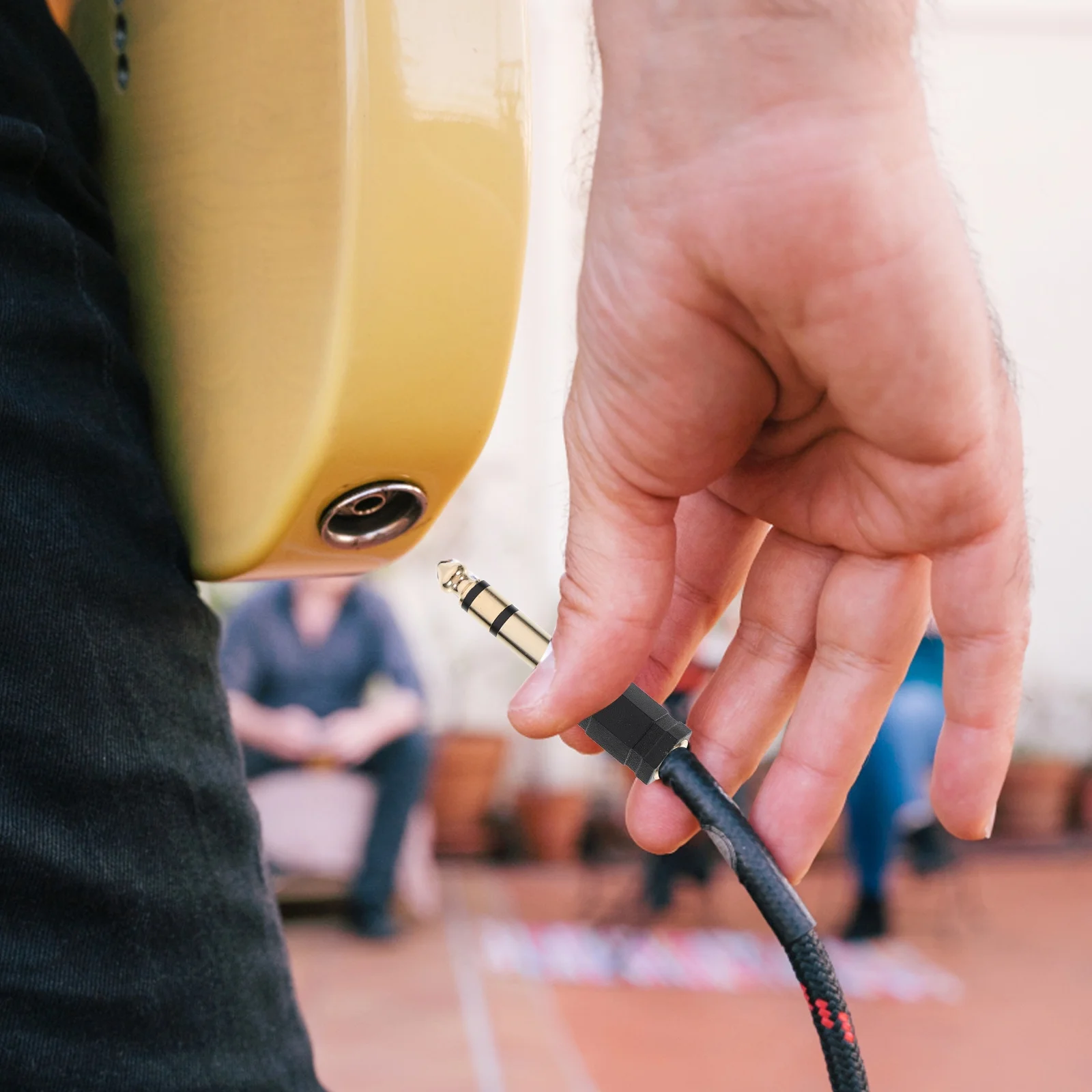 4 pcs 6.35Mm To 3.5Mm Audio Adapter Gold Plated Alloy Headphone Jack Converter For Av Receiver Repair Tool
4 pcs 6.35Mm To 3.5Mm Audio Adapter Gold Plated Alloy Headphone Jack Converter For Av Receiver Repair Tool