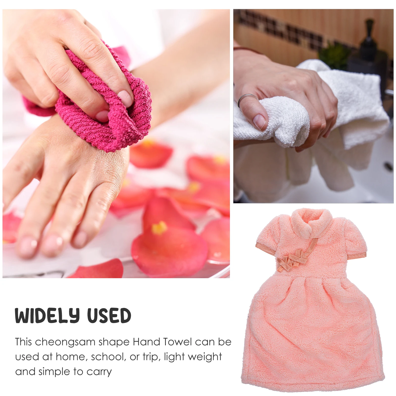 Cheongsam Design Hand Towel Quick Dry Multipurpose Hanging Cute Household Bath Kitchen Decorative Hand Towels
Cheongsam Design Hand Towel Quick Dry Multipurpose Hanging Cute Household Bath Kitchen Decorative Hand Towels