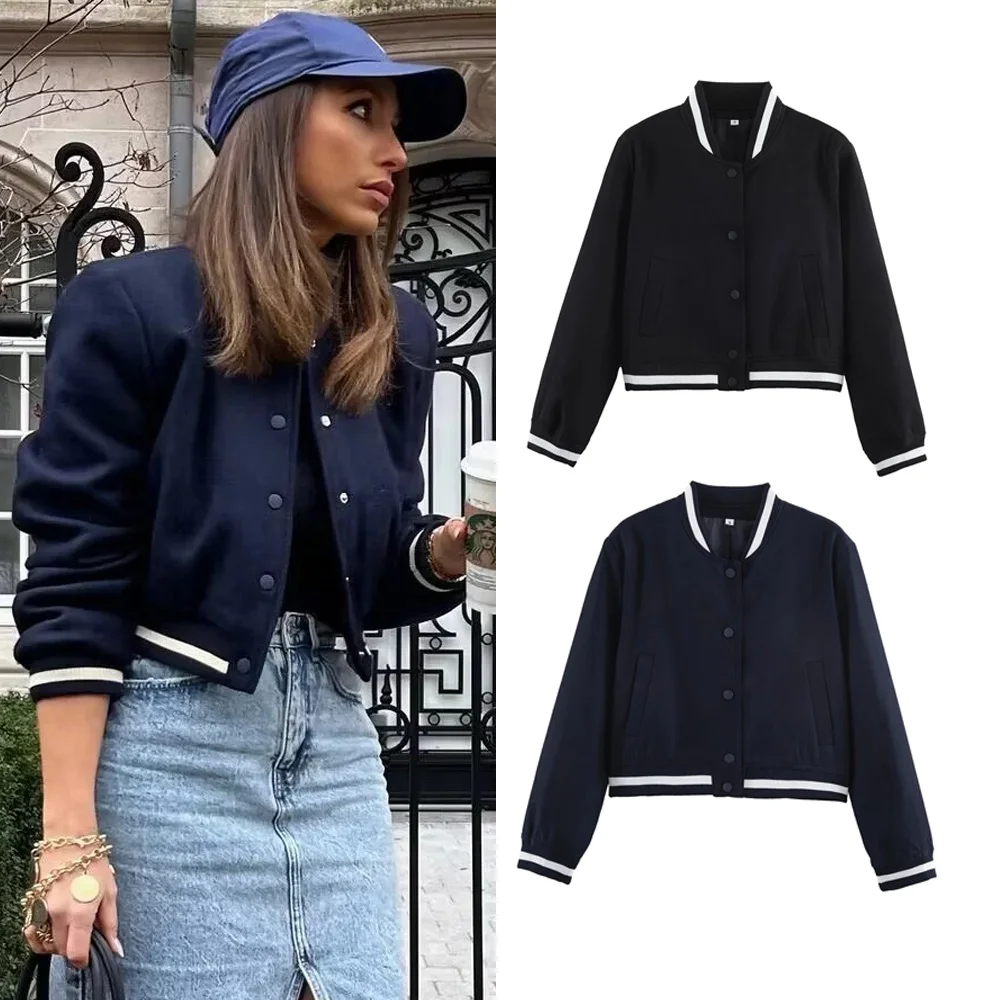 Women Short Jacket Coat Spring 2026 Elegant Simple Casual Lady's Jackets Single-Breasted V-neck Slim Outwear Coats
Women Short Jacket Coat Spring 2026 Elegant Simple Casual Lady's Jackets Single-Breasted V-neck Slim Outwear Coats