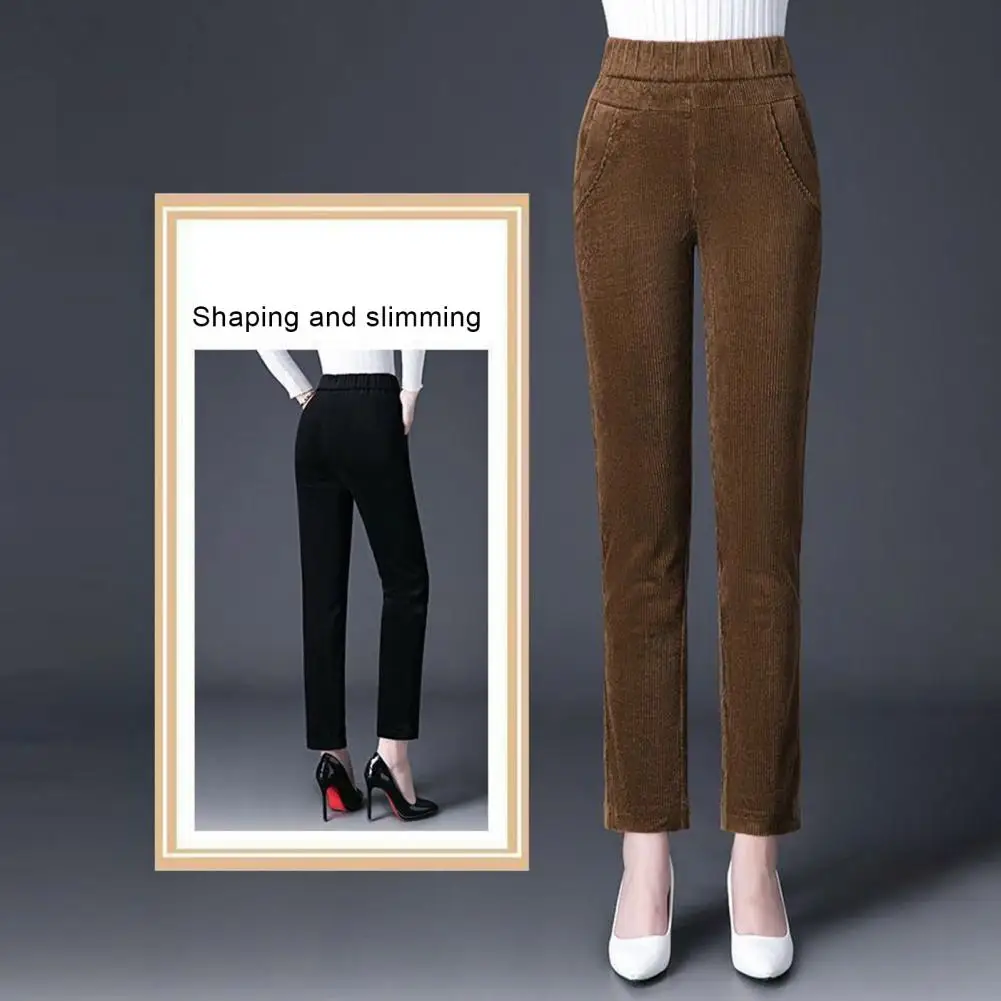 Women Polyester Pants Women Fleece Lined Pants Cozy Stylish Fall/winter Women's Pants High Elastic Waist Plush Fabric for Casual
Women Polyester Pants Women Fleece Lined Pants Cozy Stylish Fall/winter Women's Pants High Elastic Waist Plush Fabric for Casual