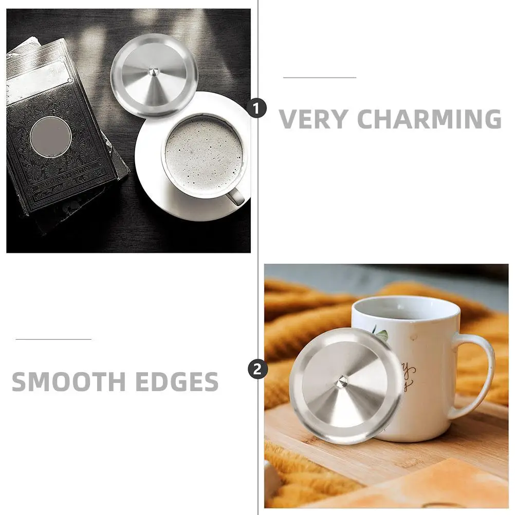 6pcs Dustproof Steel Cup Round Cup Covers Lids Corrosion Resistant Round Covers Kitchen Accessories Water Protective
6pcs Dustproof Steel Cup Round Cup Covers Lids Corrosion Resistant Round Covers Kitchen Accessories Water Protective