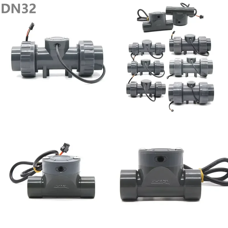 Industrial Sewage ZJPVC-DN32 Paddle Wheel Turbine Flow Sensor UPVC Inline 40mm Connection 40-460L Acids Water Counter Flow
Industrial Sewage ZJPVC-DN32 Paddle Wheel Turbine Flow Sensor UPVC Inline 40mm Connection 40-460L Acids Water Counter Flow