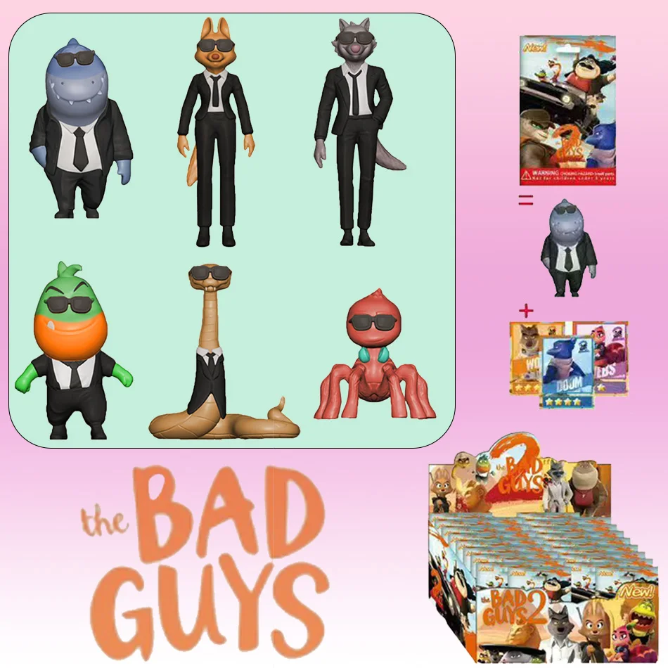 Новая аниме слепая коробка The Bad Guys Alliance ручной работы Big Bad Wolf Greedy Snake Лидер продаж мультфильм аниме периферийная кукла подарок
Новая аниме слепая коробка The Bad Guys Alliance ручной работы Big Bad Wolf Greedy Snake Лидер продаж мультфильм аниме периферийная кукла подарок