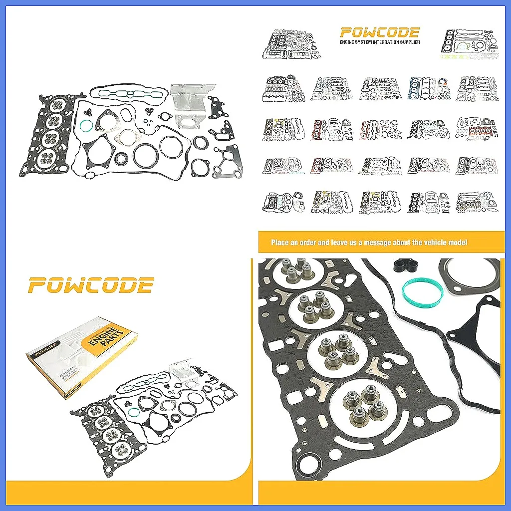 Engine Overhaul Gasket Kit for Chevy Cruze Envision 1.4T 1.5T LE2, Replaces 12663440 12636384
Engine Overhaul Gasket Kit for Chevy Cruze Envision 1.4T 1.5T LE2, Replaces 12663440 12636384