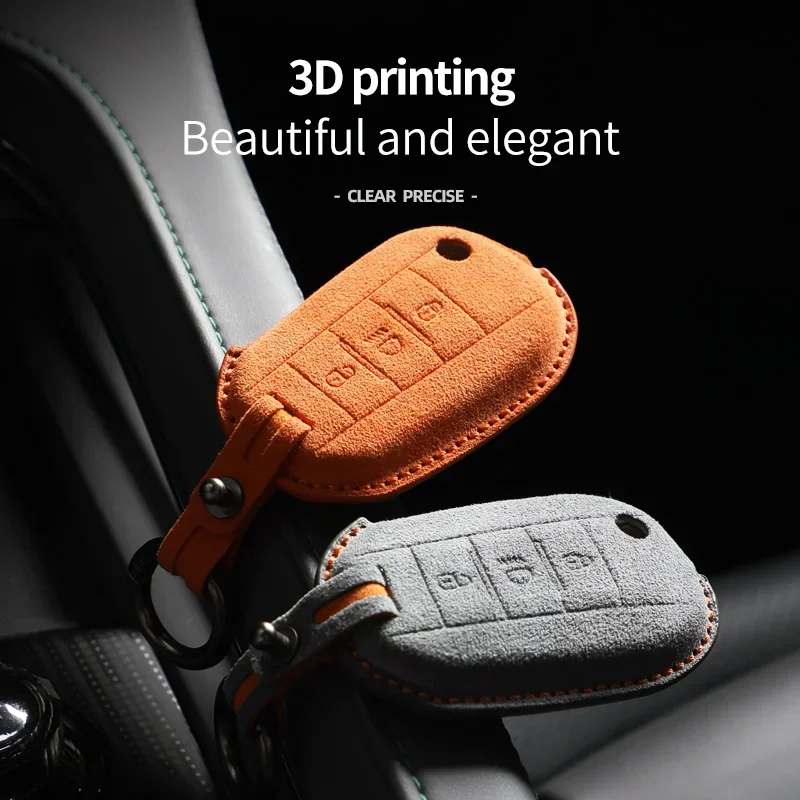 Car Key Case Fob for Peugeot 208 308 408 508 2008 3008 4008 5008 Protector Suede Car Key Case Shell Keychain
Car Key Case Fob for Peugeot 208 308 408 508 2008 3008 4008 5008 Protector Suede Car Key Case Shell Keychain