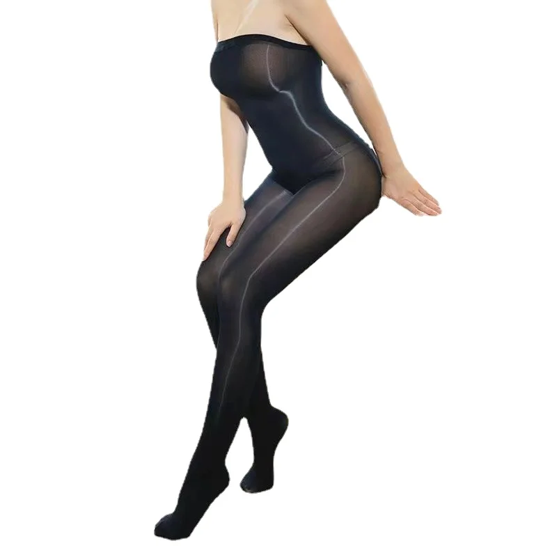 Ultra-thin Silk Oil 8D Conjoined Sling Stockings Tube Top Shoulder Strap Adjustable.
Ultra-thin Silk Oil 8D Conjoined Sling Stockings Tube Top Shoulder Strap Adjustable.