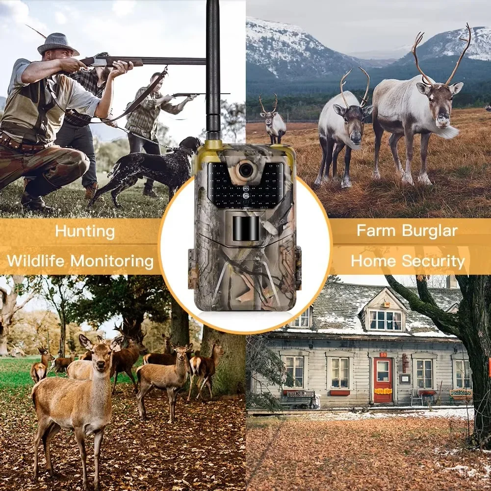 HC-900M Wildlife Trail Camera Night Vision Cellular Hunting Camera 2G SMS MMS SMTP Email Photo Traps Surveillance
HC-900M Wildlife Trail Camera Night Vision Cellular Hunting Camera 2G SMS MMS SMTP Email Photo Traps Surveillance