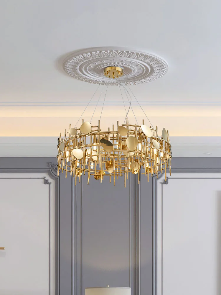 Dimmable LED Home Deco Plated Gold Chrome Designer Chandelier Lighting Suspension Luminaire Lampen Lustre For Living Room
Dimmable LED Home Deco Plated Gold Chrome Designer Chandelier Lighting Suspension Luminaire Lampen Lustre For Living Room