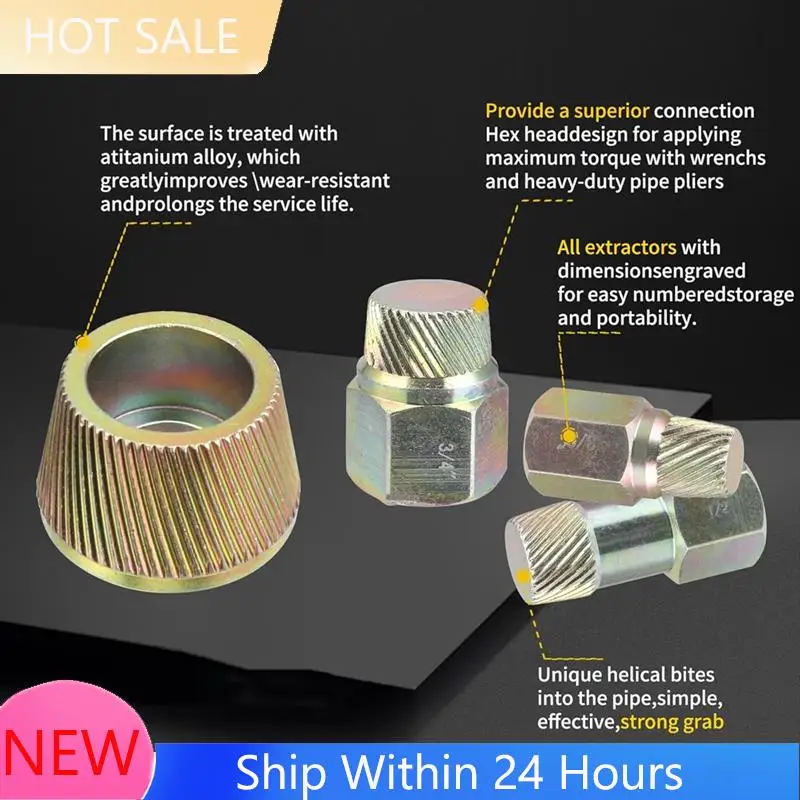 2025 Trend8-Pieces Pipe Nipple Extractor 1.5" Tub Drain Removal Tool For Rusted Drain Tub Bathtub Stopper
2025 Trend8-Pieces Pipe Nipple Extractor 1.5" Tub Drain Removal Tool For Rusted Drain Tub Bathtub Stopper