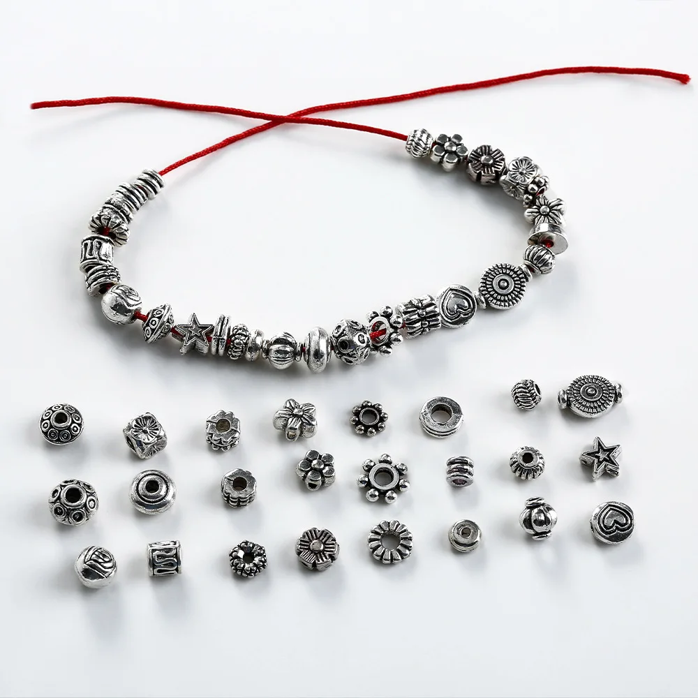 diy ancient silver creative spacer beads, retro hole bead alloy jewelry, fashionable clothing accessories
diy ancient silver creative spacer beads, retro hole bead alloy jewelry, fashionable clothing accessories