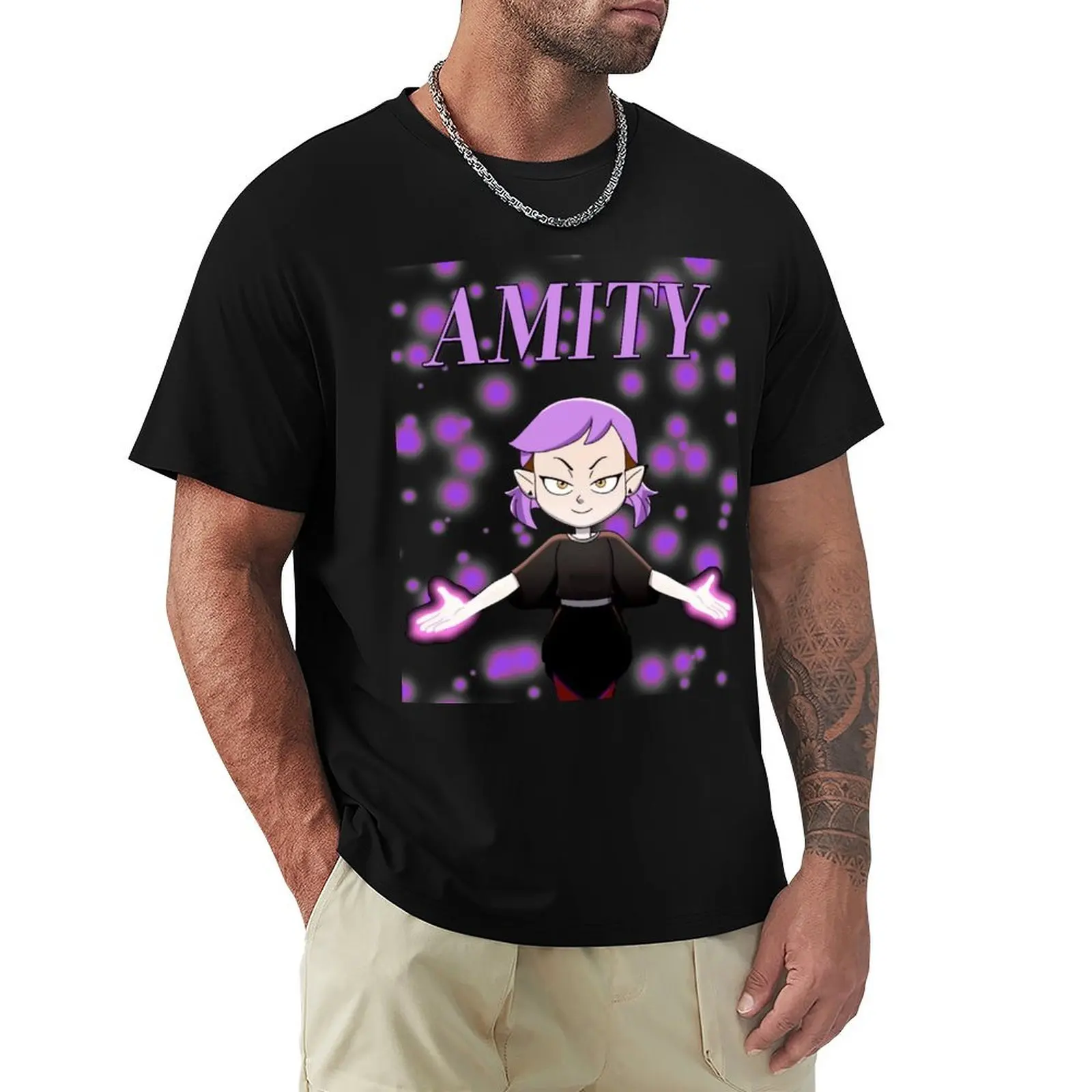 Owl House Season 2 Amity Purple Hair T-Shirt custom shirt cotton man t-shirts man t shirt men clothing
Owl House Season 2 Amity Purple Hair T-Shirt custom shirt cotton man t-shirts man t shirt men clothing