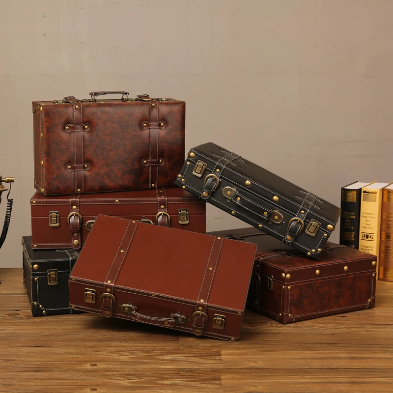 Decoration Old-Fashioned Retro the Republic of China Style Home Suitcase Storage Shop Cafe Showcase Display Photography
Decoration Old-Fashioned Retro the Republic of China Style Home Suitcase Storage Shop Cafe Showcase Display Photography