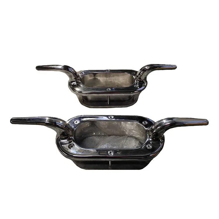 Marine Hardware Stainless Steel Oval Hawse Pipe with Cleats
Marine Hardware Stainless Steel Oval Hawse Pipe with Cleats