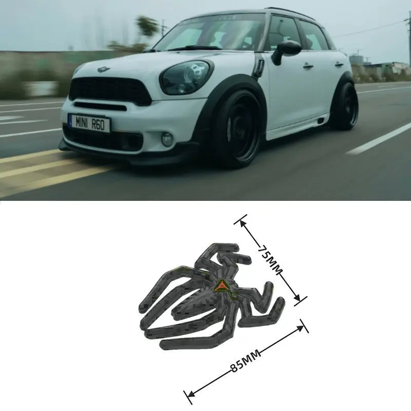2pc 3D Metal Black Widow Spider Logo Car Sticker For mini Coupe R60 R57 R58 R61 R59
2pc 3D Metal Black Widow Spider Logo Car Sticker For mini Coupe R60 R57 R58 R61 R59