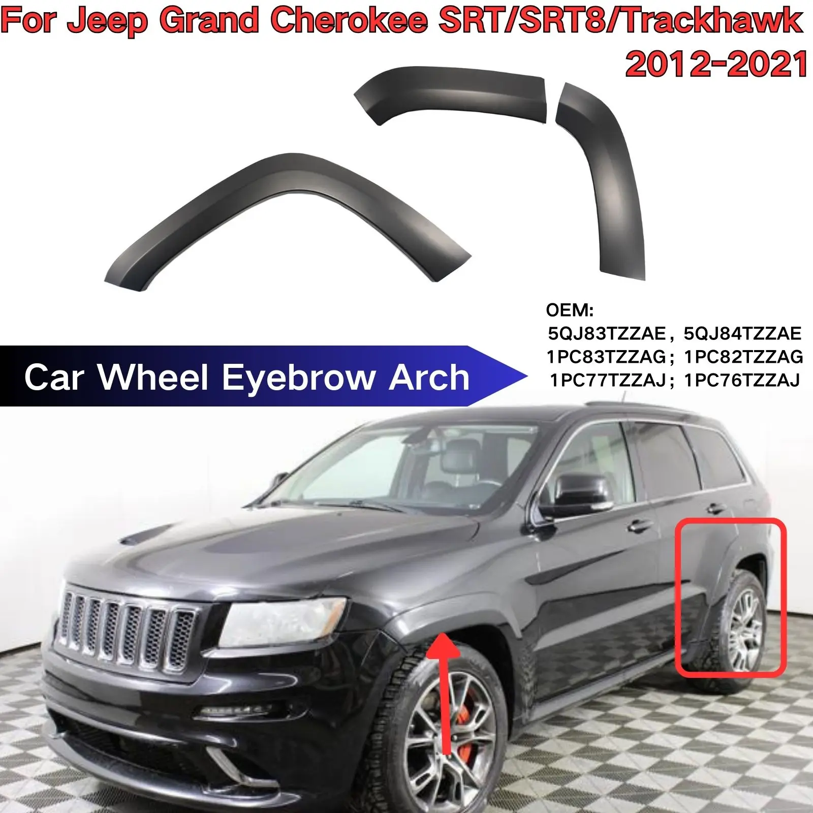 Для 2012 2013 2014 2015 2016-2021 Jeep Grand Cherokee SRT SRT8 Trackhawk колесо арка для бровей комплект кузова автомобильные аксессуары
Для 2012 2013 2014 2015 2016-2021 Jeep Grand Cherokee SRT SRT8 Trackhawk колесо арка для бровей комплект кузова автомобильные аксессуары