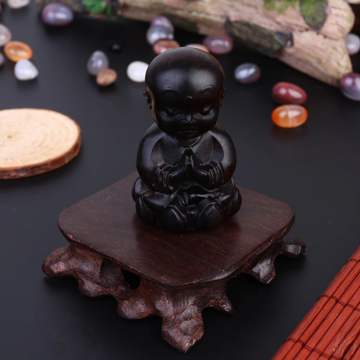Lotus Household Desktop Adornment Wood Desktop Decoration Home S stone Figurine Office Adornment Sculpture Gift
Lotus Household Desktop Adornment Wood Desktop Decoration Home S stone Figurine Office Adornment Sculpture Gift
