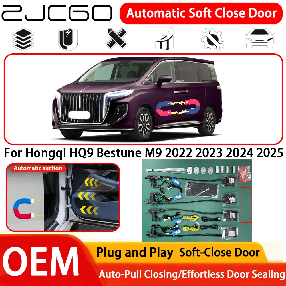 for Hongqi HQ9 Bestune M9 2022 2023 2024 2025 Car OEM Plug and Play Automatic Electric Soft Close Door Comfort Closing System
for Hongqi HQ9 Bestune M9 2022 2023 2024 2025 Car OEM Plug and Play Automatic Electric Soft Close Door Comfort Closing System