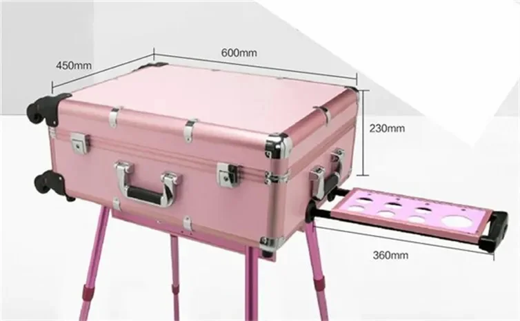 Portable Beauty Led Bulbs Cosmetic Makeup Carry case 24inch Big Dimmable Travel Lighted Rolling Boxes
Portable Beauty Led Bulbs Cosmetic Makeup Carry case 24inch Big Dimmable Travel Lighted Rolling Boxes
