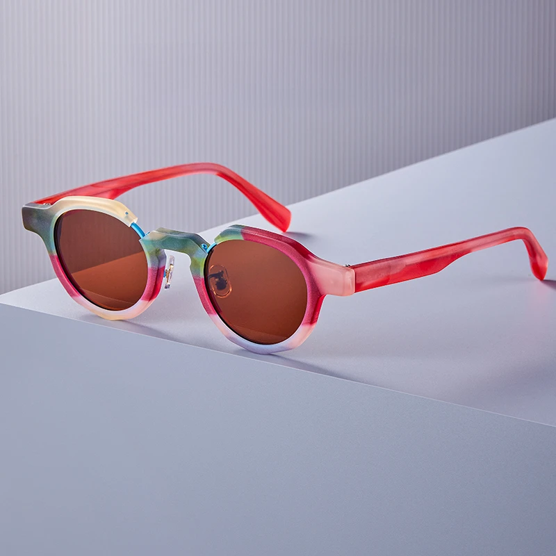 2025 Fashionable Multi-colored Acetate Polarizing Sunglasses UV400 Retro Driving Outdoor Sunblock Sunglasses for Men and Women
2025 Fashionable Multi-colored Acetate Polarizing Sunglasses UV400 Retro Driving Outdoor Sunblock Sunglasses for Men and Women