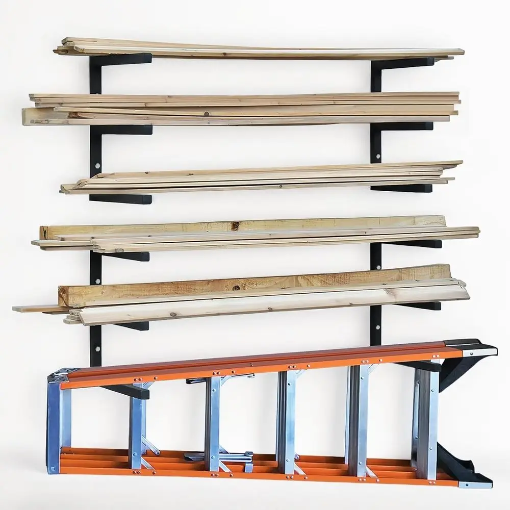 Стеллажи для хранения древесины, 3-уровневые настенные стеллажи для пиломатериалов, органайзеры для мастерских, настенные полки для дерева, металлические стеллажи для гаража
Стеллажи для хранения древесины, 3-уровневые настенные стеллажи для пиломатериалов, органайзеры для мастерских, настенные полки для дерева, металлические стеллажи для гаража