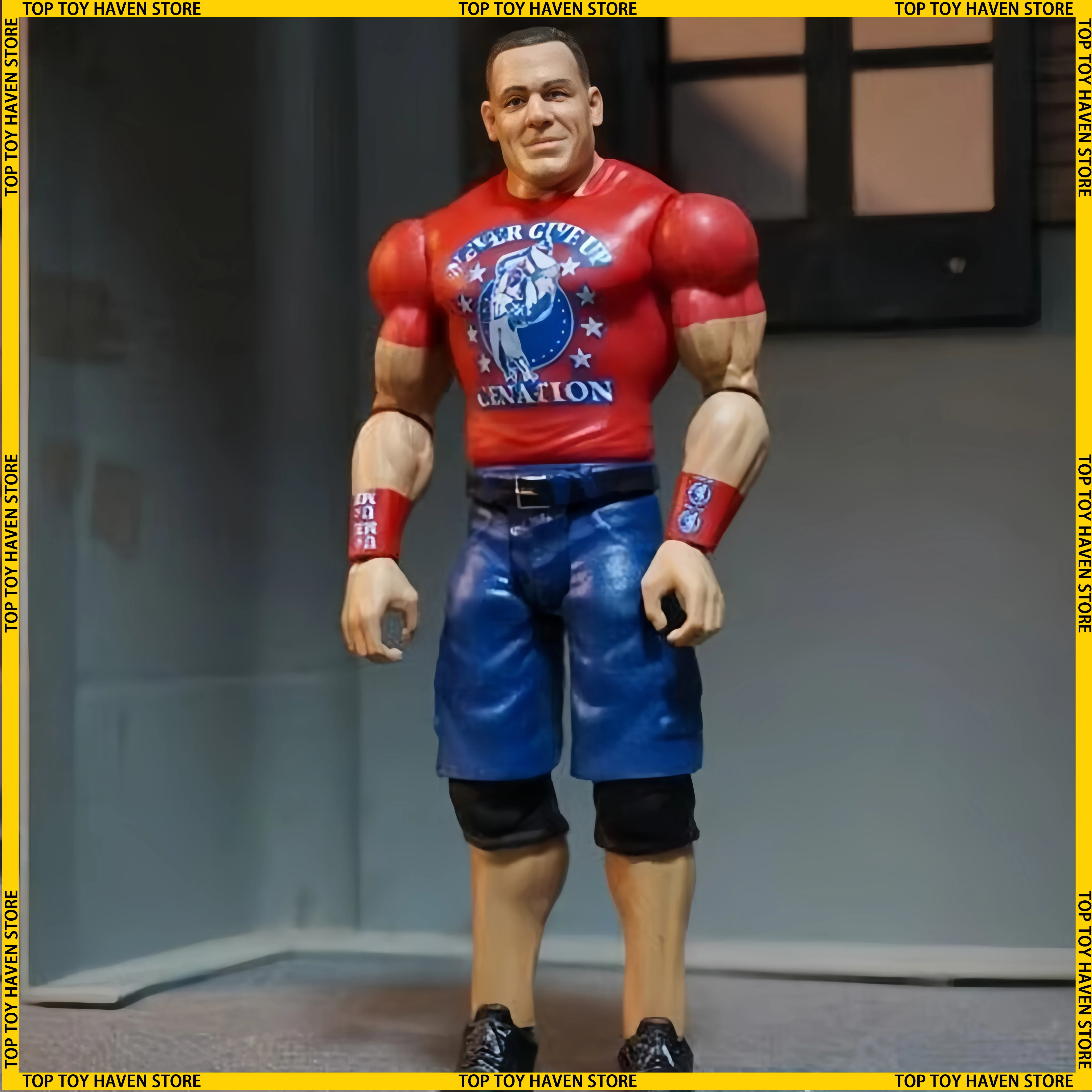 Wrestlemania WWE Action Figures Set - John Cena the Undertaker Rey Mysterio PVC Statue Models Collectible Toys for Boys
Wrestlemania WWE Action Figures Set - John Cena the Undertaker Rey Mysterio PVC Statue Models Collectible Toys for Boys
