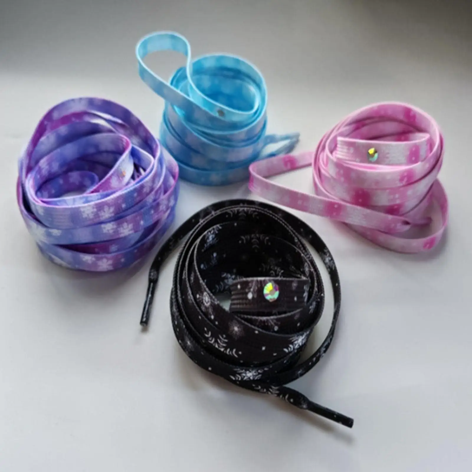 Versatile Ice Hockey Skate Laces Artistic Skating Accessory Polyester Shoelaces for Roller Skates Gift
Versatile Ice Hockey Skate Laces Artistic Skating Accessory Polyester Shoelaces for Roller Skates Gift