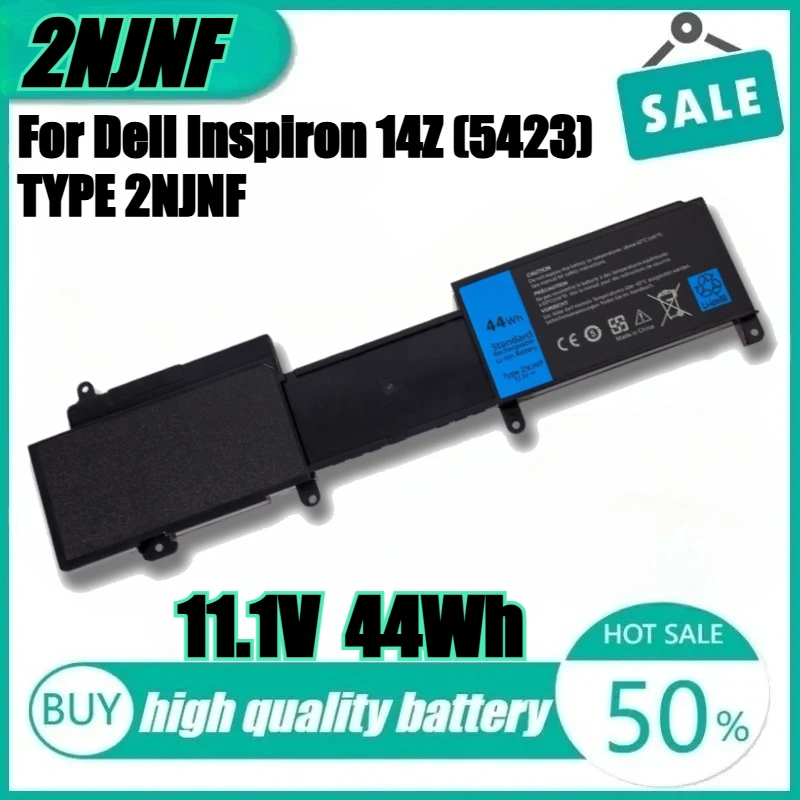Новый высококачественный аккумулятор для ноутбука 11,1 В 44 Втч 2NJNF для ультрабука Dell Inspiron 14z-5423 15z-5523 8JVDG T41M0 TPMCF
Новый высококачественный аккумулятор для ноутбука 11,1 В 44 Втч 2NJNF для ультрабука Dell Inspiron 14z-5423 15z-5523 8JVDG T41M0 TPMCF