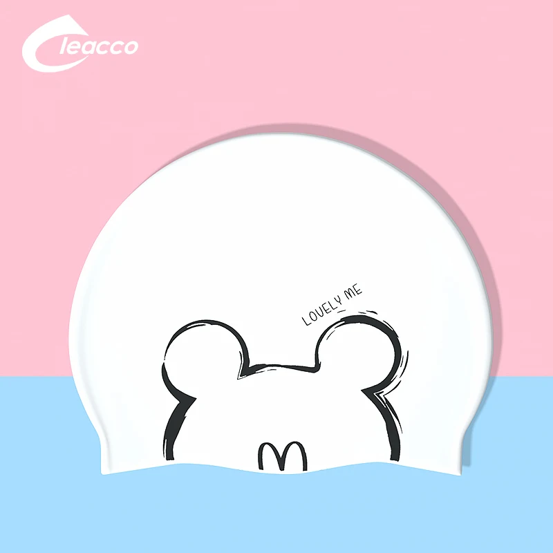 1 Pcs Fashionable cartoon cute children's silicone swimming cap, soft and comfortable cartoon mouse style swimming and surfing
1 Pcs Fashionable cartoon cute children's silicone swimming cap, soft and comfortable cartoon mouse style swimming and surfing