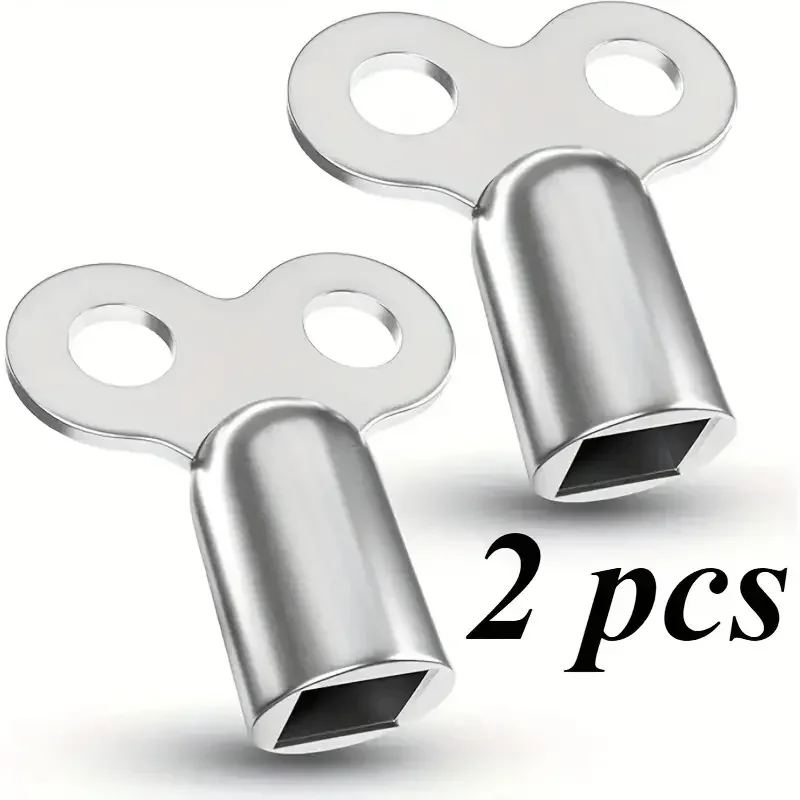 YUANJ 2PCS Radiator Exhaust Valve Key Square 5×5mm Radiator Accessories Zinc Alloy Material Socket for Heating Key Tools
YUANJ 2PCS Radiator Exhaust Valve Key Square 5×5mm Radiator Accessories Zinc Alloy Material Socket for Heating Key Tools