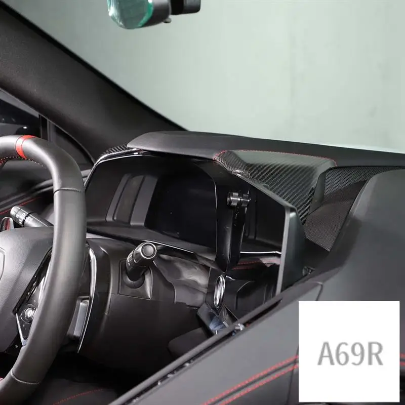 A69R-2 PCS Dashboard Cover, Side Instrument Hood Panel Automotive Supplies Carbon Fiber Pattern For Corvette C8 2020-2
A69R-2 PCS Dashboard Cover, Side Instrument Hood Panel Automotive Supplies Carbon Fiber Pattern For Corvette C8 2020-2
