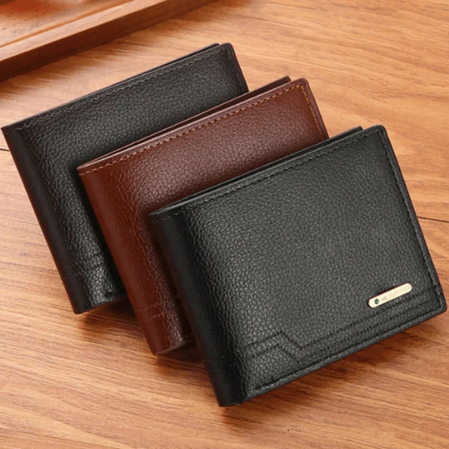1-3pcs/Set Ultra-Thin Minimalist Bifold Wallet, Men's Short Wallet, Fashionable Black Wallet, Large Capacity Multi-Card Slots, Can Store Large Bills, Credit Cards, ID, Photos, Business & Casual Style, Ideal Gift For Men Or Partners, Fashionable For Young
1-3pcs/Set Ultra-Thin Minimalist Bifold Wallet, Men's Short Wallet, Fashionable Black Wallet, Large Capacity Multi-Card Slots, Can Store Large Bills, Credit Cards, ID, Photos, Business & Casual Style, Ideal Gift For Men Or Partners, Fashionable For Young