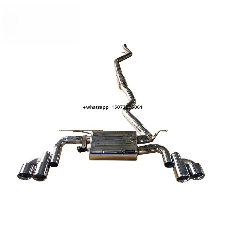 304SS Stainless Steel Catback Muffler Valvetronic Exhaust System for 428i(coupe) N20 Exhaust
304SS Stainless Steel Catback Muffler Valvetronic Exhaust System for 428i(coupe) N20 Exhaust