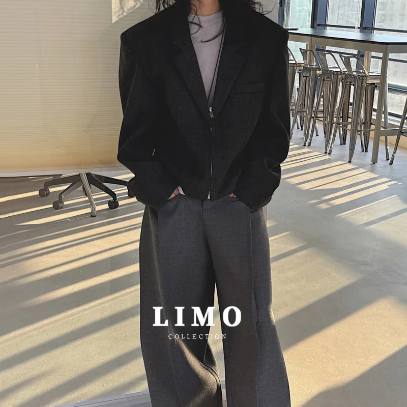 LIMO Fashion Casual Blazer Women 2025 New Spring Summer Thin Loose Fit Cotton Blend Short Jacket Office Deep
LIMO Fashion Casual Blazer Women 2025 New Spring Summer Thin Loose Fit Cotton Blend Short Jacket Office Deep