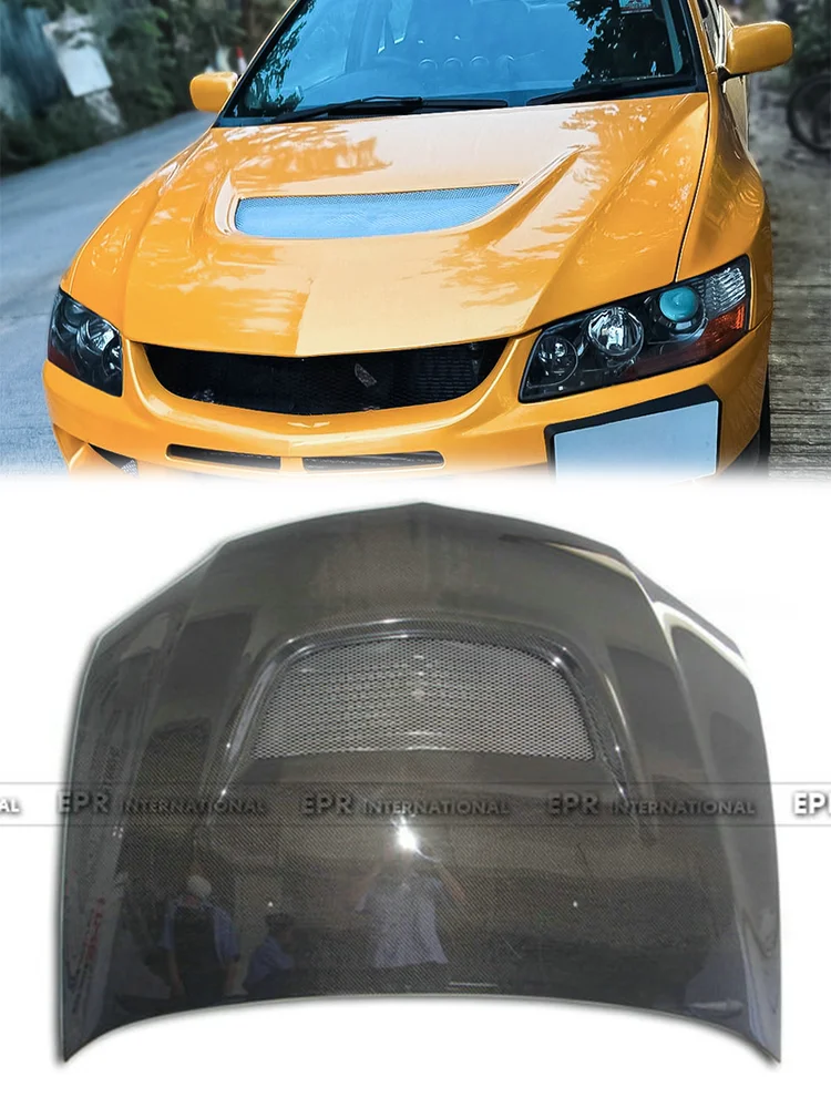 Для Mitsubishi Evolution 8 EVO 8, крышка отсека двигателя в стиле OEM, внешняя запасная часть 
Для Mitsubishi Evolution 8 EVO 8, крышка отсека двигателя в стиле OEM, внешняя запасная часть