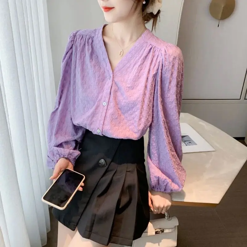 New 2024 Women's Long Sleeve Versatile Shirt Autumn Winter Cleanfit Style Short Sleeve Polyester A-Line Sleeve Waist-Cinching
New 2024 Women's Long Sleeve Versatile Shirt Autumn Winter Cleanfit Style Short Sleeve Polyester A-Line Sleeve Waist-Cinching