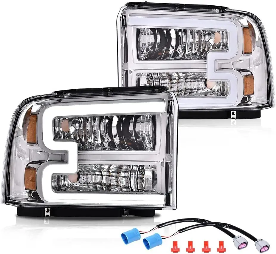 Светодиодные фары DRL в сборе, совместимые с Ford F350 F450 F550 Super Duty 2005 2006 2007, прозрачные линзы и белый корпус с амбар
Светодиодные фары DRL в сборе, совместимые с Ford F350 F450 F550 Super Duty 2005 2006 2007, прозрачные линзы и белый корпус с амбар