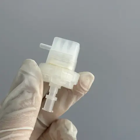 MesoGun EZ Cartridge  Luer Syringe Connector Transparent Double Thread Coupler Pp Plastic Disposable Medical Syringe