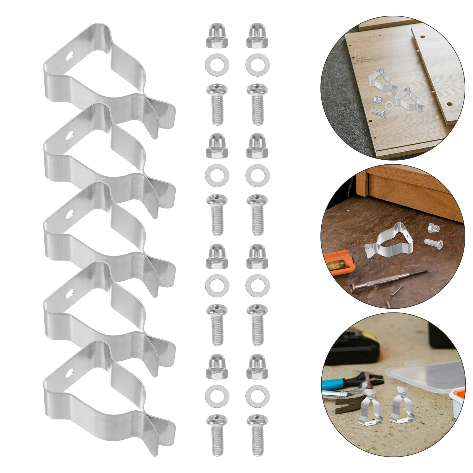 10pcs Fixing Clip Heavy Duty Spring Clips Durable Kit For Basement Installation Retaining Clip Set Outdoor Cover Stainless
10pcs Fixing Clip Heavy Duty Spring Clips Durable Kit For Basement Installation Retaining Clip Set Outdoor Cover Stainless