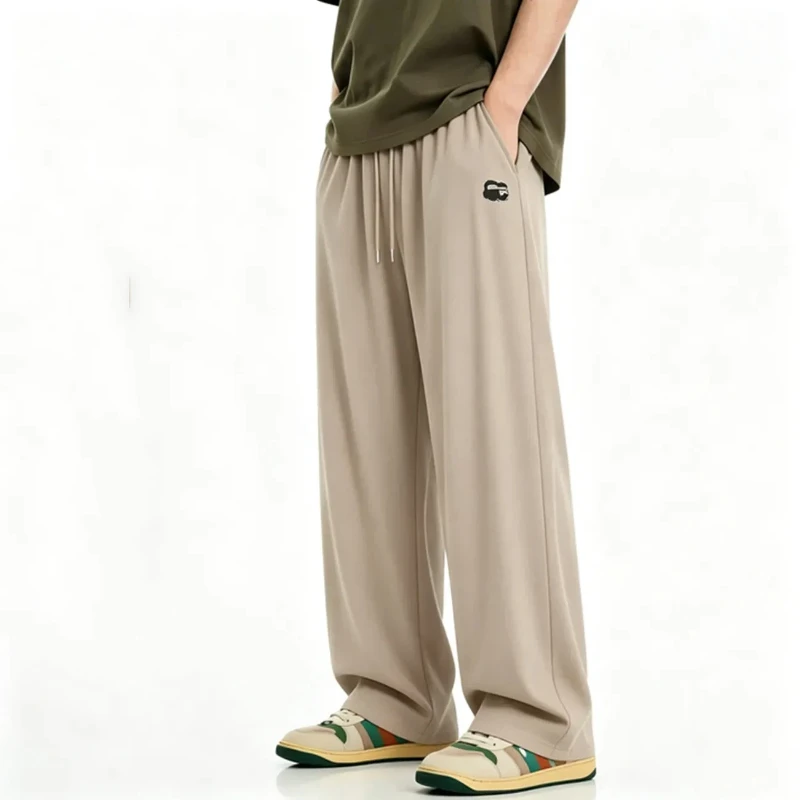 Men Summer Thin Cool Touch Quick Dry Straight Leg Pants Trendy High Grade Loose Casual Wide Leg Trousers
Men Summer Thin Cool Touch Quick Dry Straight Leg Pants Trendy High Grade Loose Casual Wide Leg Trousers