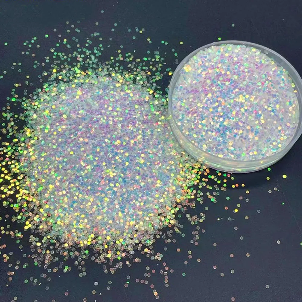 10G Holographic Nail Glitter Sequins 1/24 Chunky Laser Sparkly iridescent 1mm Colorful Dream Rainbow Nail Art Decoration Flakes
10G Holographic Nail Glitter Sequins 1/24 Chunky Laser Sparkly iridescent 1mm Colorful Dream Rainbow Nail Art Decoration Flakes