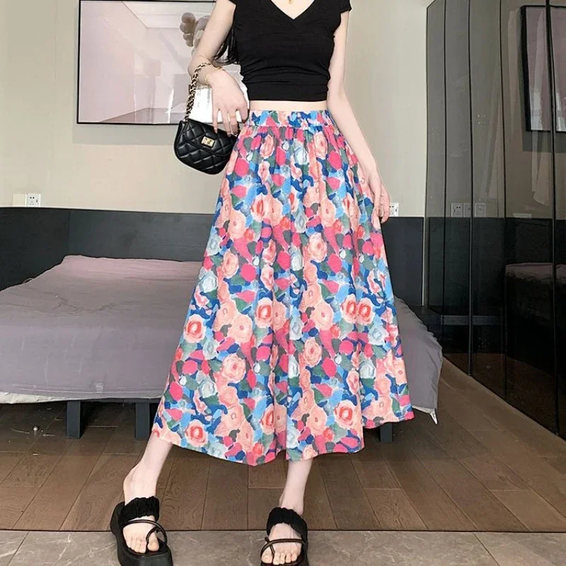 Chubby Midi Woman Skirt Floral Summer 2025 Cheap Stylish Modest New in Casual Aesthetic Vintage Trend V Y2k Skirts for Women
Chubby Midi Woman Skirt Floral Summer 2025 Cheap Stylish Modest New in Casual Aesthetic Vintage Trend V Y2k Skirts for Women