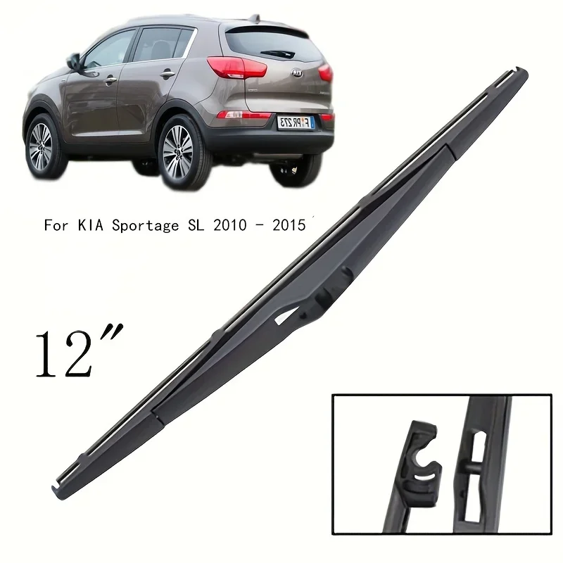 For KIA Sportage SL 2010 - 2015 12" Rear Wiper Blade Windshield Windscreen Clean Tailgate Window Car Rain Brush 
For KIA Sportage SL 2010 - 2015 12" Rear Wiper Blade Windshield Windscreen Clean Tailgate Window Car Rain Brush