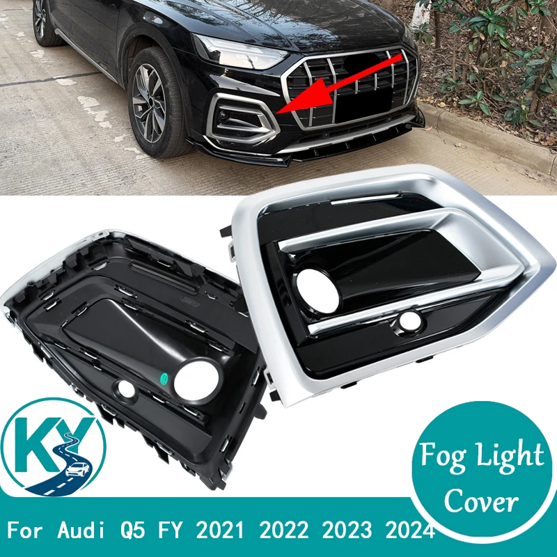 80A807679AF 80A807680AF Front Bumper Fog Light Grille Cover For Audi Q5 FY 2021-2024 Fog Lamp Cover Frame Car Accessories
80A807679AF 80A807680AF Front Bumper Fog Light Grille Cover For Audi Q5 FY 2021-2024 Fog Lamp Cover Frame Car Accessories