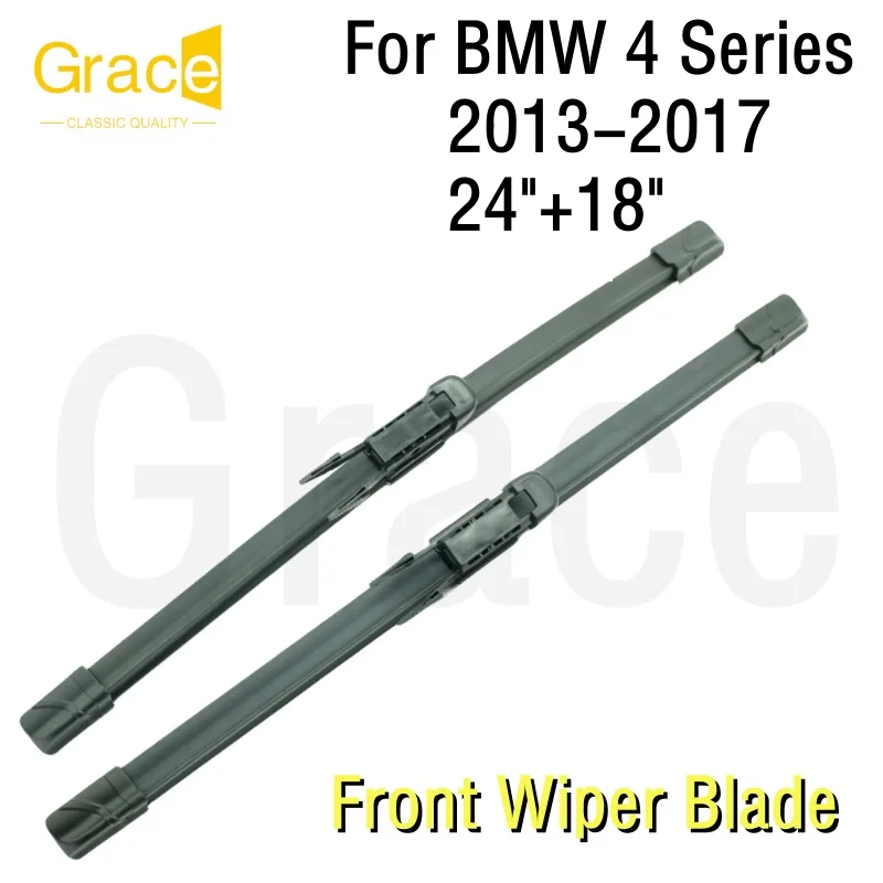 For BMW 4 Series F32 F33 F36 F80 Wiper Blade 24"+18" Car Windshield Windscreen Rubber 2013 2014 2015 2016 2017
For BMW 4 Series F32 F33 F36 F80 Wiper Blade 24"+18" Car Windshield Windscreen Rubber 2013 2014 2015 2016 2017