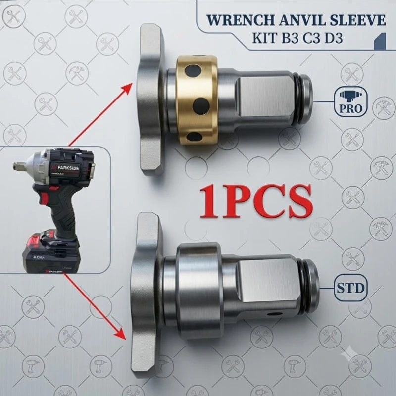 2026NEW Impact Wrench Spindle Anvil Shaft 1/2 W/Sleeve Electric Spare Part for Parkside Screwdriver B3 C3 D3 Conversion Head Set
2026NEW Impact Wrench Spindle Anvil Shaft 1/2 W/Sleeve Electric Spare Part for Parkside Screwdriver B3 C3 D3 Conversion Head Set