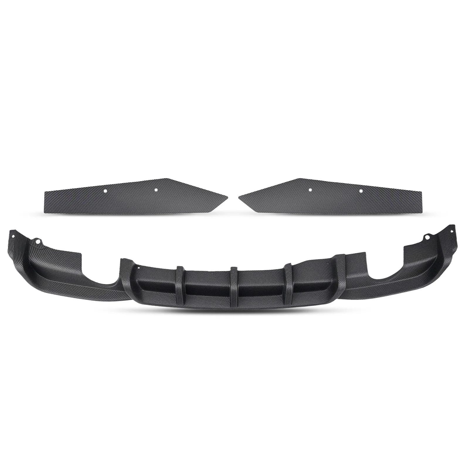 Rear Diffuser Lip for BMW 3 Series F30 F31 2012-2018 ABS Plastic Black
Rear Diffuser Lip for BMW 3 Series F30 F31 2012-2018 ABS Plastic Black
