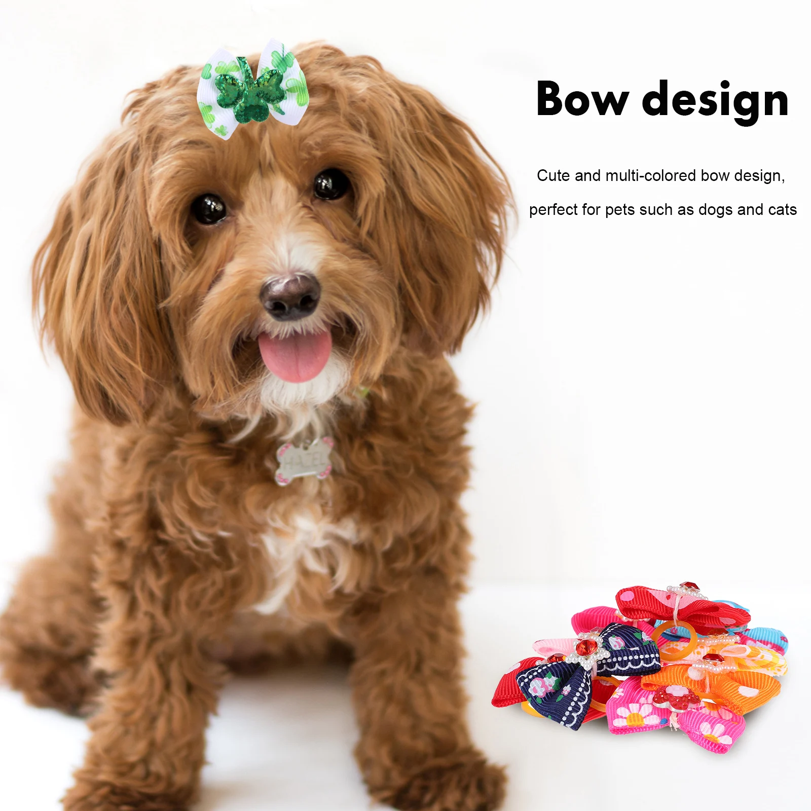 50 Pcs Multicolor Pet Bows Elastic Rubber Bands Dog Hair Bow Ties for Small Dogs Cats Party Photoshoot Beauty Accessories
50 Pcs Multicolor Pet Bows Elastic Rubber Bands Dog Hair Bow Ties for Small Dogs Cats Party Photoshoot Beauty Accessories