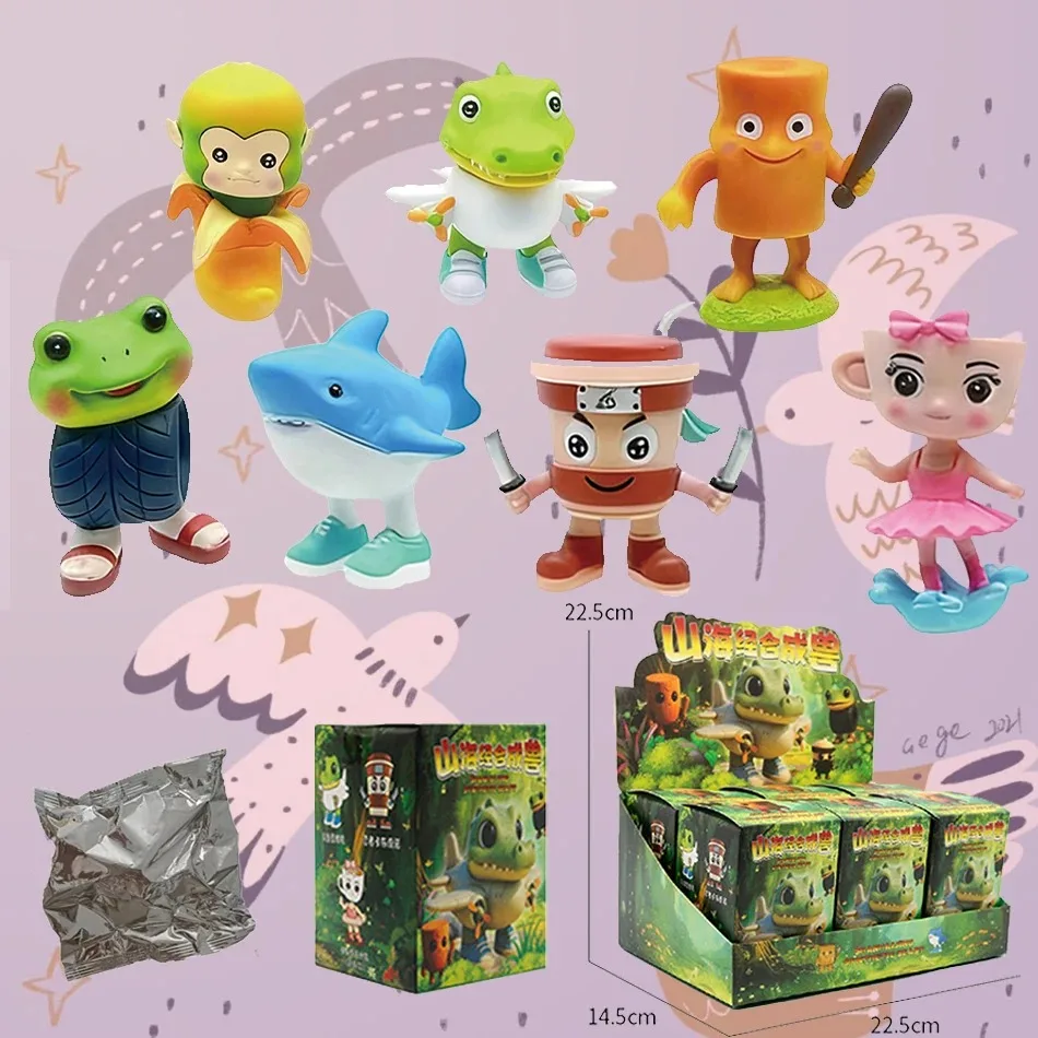 Рождественская модная и забавная серия ручной работы Shanhaijing, глухая коробка, украшение для рабочего стола из смолы, коллекция праздничных подарков
Рождественская модная и забавная серия ручной работы Shanhaijing, глухая коробка, украшение для рабочего стола из смолы, коллекция праздничных подарков