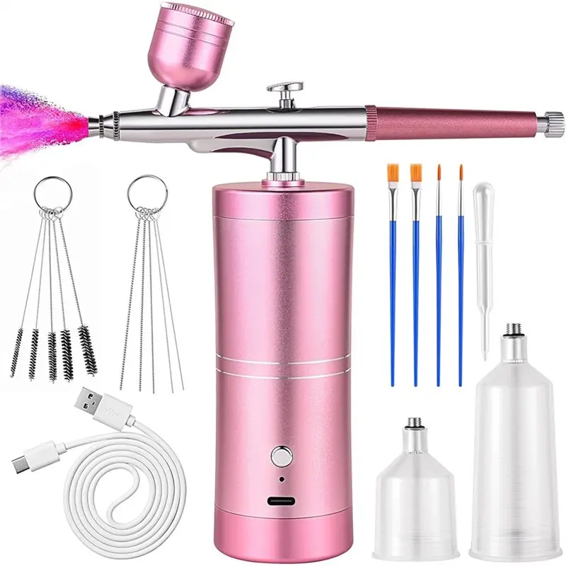 Must Have Rechargeable Paint Kit Airbrush Cake Cordless Makeup Kit, Cordless Portable Airbrush Kit Compressor
Must Have Rechargeable Paint Kit Airbrush Cake Cordless Makeup Kit, Cordless Portable Airbrush Kit Compressor