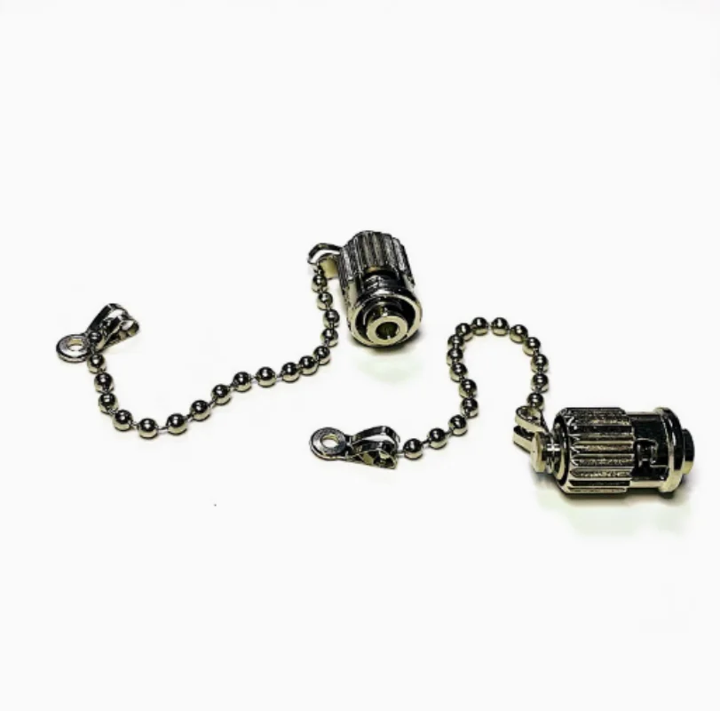100pcs ST instrument interface metal dust cap, adapter, coupler, flange with chain
100pcs ST instrument interface metal dust cap, adapter, coupler, flange with chain